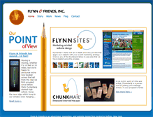 Tablet Screenshot of flynnandfriends.com